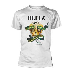 Blitz Unisex Adult Voice Of A Generation T-Shirt / White
